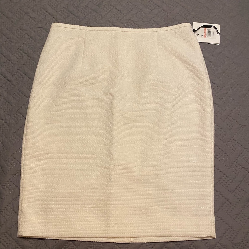 NWT Calvin Klein Cream Skirt